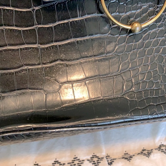 ASOS Faux Croc Handbag - Picture 5 of 10